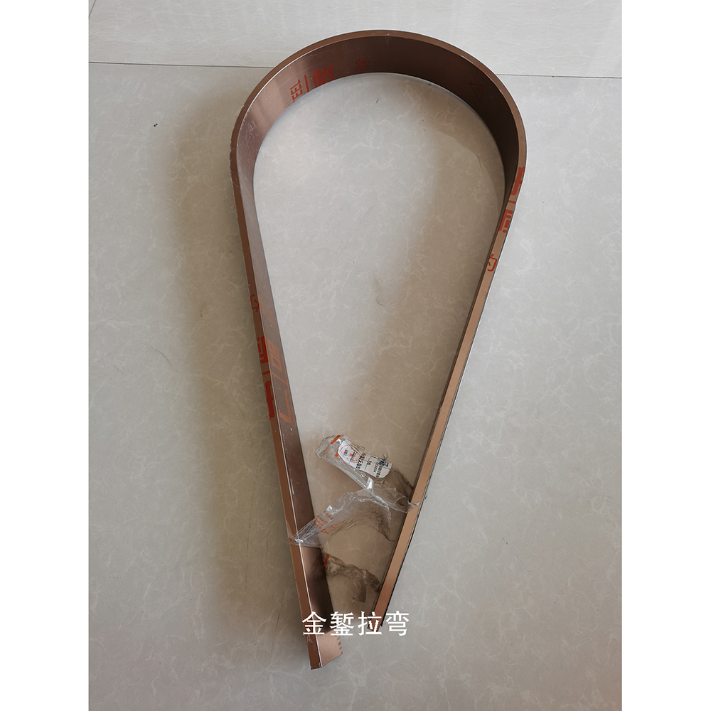 不銹鋼裝飾線條圓弧拉彎